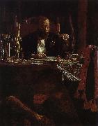 Thomas Eakins The Professor oil on canvas